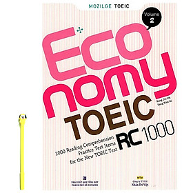 Hình ảnh Economy TOEIC RC1000 Volume 2 ( Tặng Kèm Viết)