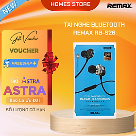 Tai Nghe Bluetooth Thể Thao REMAX RB-S26 - Hàng Chính Hãng