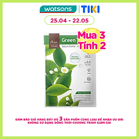 Mặt Nạ Ariul 7Days Green Tea + Betaine Salicylate Trà Xanh Se Khít Chân Lông Điều Tiết Bã Nhờn 23ml