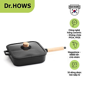 Mua Chảo vuông chống dính có nắp Dr.Hows BOSQUE 26cm