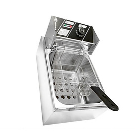 Mua Bếp chiên nhúng điện 5.5l- bếp chiên mini gia đình  quán ăn- hàng chính hãng