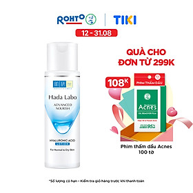 Dung dịch dưỡng ẩm tối ưu Hada Labo Advanced Nourish Lotion dùng cho da thường và da khô 170ml