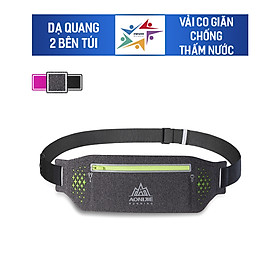 Đai Chạy Bộ Túi Đeo Hông Đựng Điện Thoại Thể Thao Aonijie W923 - Xám