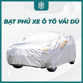 Bạt Phủ Xe Hơi MAZDA 2 Chất Liệu Vải Dù Siêu Bền Chịu Lực , Chống Mưa, Chống Nắng