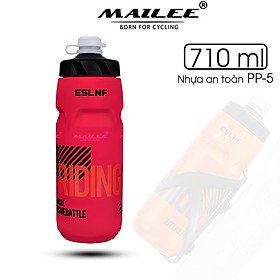 Bình Nước Xe Đạp ESL-105 Chuẩn PP-5 Dung tích 710 ml, Phù Hợp Đạp Xe Đi Bộ Đường Dài Giá Rẻ - Mai Lee