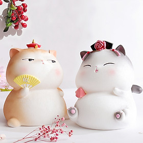 Bộ Mèo Hoàng Thượng Hoàng Hậu Mini