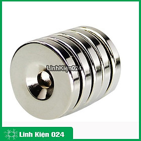 Mua Nam Châm Đất Hiếm Tròn Có Lỗ