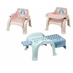 Mua Ghế Ăn Dặm Kiêm Ghế Gội Đầu Cho Bé - Ghế Ngồi Đa Năng Cải Tiến 3 IN 1 cho bé