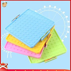 Mua Set 4 khay đinh 16x16cm tạo hình hình với dây chun sáng tạo