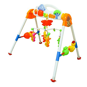 Đồ Chơi Cho Trẻ Sơ Sinh Kệ Chữ A Nhựa Chợ Lớn K4 (Có Nhạc) - M1748-BB86-2i, Nhựa chính phẩm an toàn, Sản xuất tại Việt Nam - Hàng chính hãng