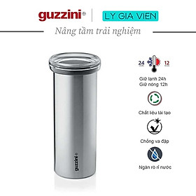 Ly Giữ Nhiệt Du Lịch Guzzini Energy Thermal Travel Mug 350ml - Giữ Nóng Được 12h Và Giữ Lạnh Thức Uống Tới 24h - Nắp Nhựa Chống Vỡ
