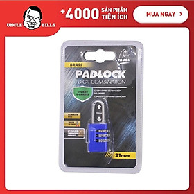 Ổ khóa mật khẩu thông minh 3 chữ số Uncle Bills HG0251