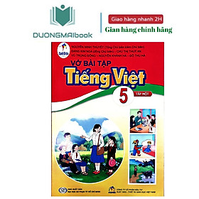 Sách - Vở bài tập Tiếng Việt 5 Cánh Diều (bán kèm 1 thước kẻ)