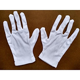 Mua 20 đôi găng tay cotton trắng