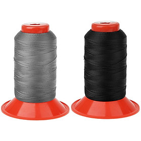 2Pcs 500 Meters Strong Bonded Nylon Tent Backpack Sewing Thread Spools Cord