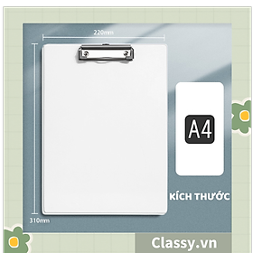 Bảng kẹp file hồ sơ, tài liệu kích thước giấy A4 Bìa trình ký Classy Basic PK1534