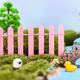 Hàng rào gỗ size lớn Dài 90cm x Cao 5cm trang trí tiểu cảnh, nhà búp bê, DIY