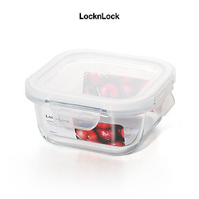 Mua Hộp thủy tinh LocknLock BLANC bảo quản thực phẩm 520ml LLG1105 - Hàng chính hãng  chịu nhiệt cao - JoyMall