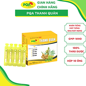 Thanh Quản PQA Dùng Cho Người Bị Khản Tiếng, Mất Tiếng, Viêm Thanh Quản, Viêm Họng Hạt Hộp 10 Ống