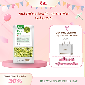 Hạt Bí Xanh Rang Oaky - Túi 150g