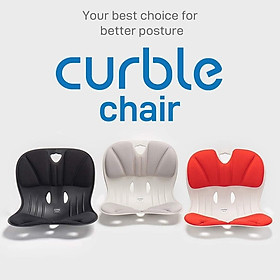 [Hàng chính hãng] Ghế chỉnh dáng ngồi đúng - Curble Wider_Premium Model Hàn Quốc (Made in Korea). Phù hợp mọi đối tượng (Free Size)