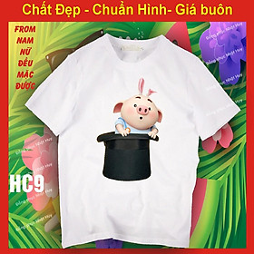 áo thun heo con ngộ nghĩnh dễ thương 9