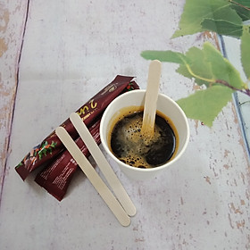 Mua 500 que khuấy gỗ dùng 1 lần dài 135mm để khuấy café trong các buổi hội nghị  hội thảo  picnic  teabreak hoặc làm kem trong gia đình.