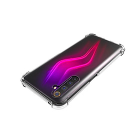 Ốp lưng Silicon dẻo trong, suốt chống sốc cho Realme 6 Pro