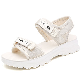 Giày Sandal nữ kiểu dáng mới chống trơn, trượt – GSDN06 - 35 - Trắng