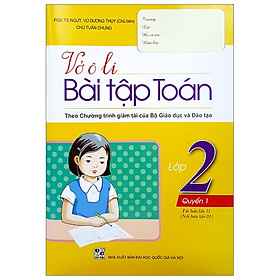 Vở Ô Li Bài Tập Toán 2 - Quyển 1 (2019)