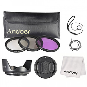 Bộ Kính Lọc Kèm Phụ Kiện Andoer (49mm0