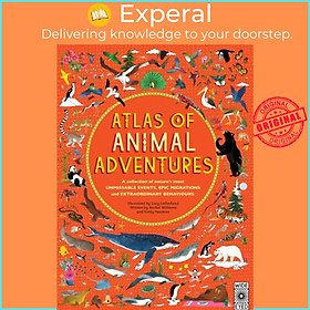 Hình ảnh Sách - Atlas of Animal Adventures by Rachel Williams (UK edition, hardcover)