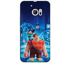 Ốp lưng dành cho điện thoại HTC 10 hình Big Hero Mẫu 01