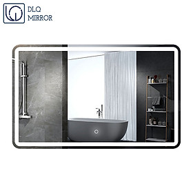 Mua Gương Led Cảm Ứng Treo Tường Hình Chữ Nhật Kích Thước Đầy Đủ Theo Yêu Cầu DLQ INTERIORS Trang Trí Nhà Cửa  Phòng Tắm