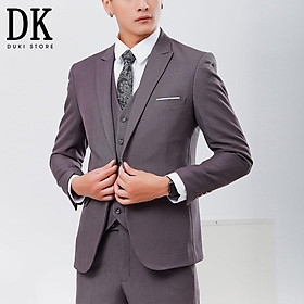 Áo vest nam màu xám ghi sang trọng lịch lãm VN08
