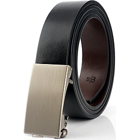 Leisure Fashion Genuine Leather Belt with Zinc Alloy Buckle