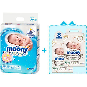 Tã Dán Cao Cấp Moony Nhật Bản Newborn 90 -