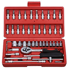 Mua Bộ Dụng Cụ Sửa Chữa Đa Năng 46 Chi Tiết Mở Bulong Mở vít. Thép ngăn Gỉ