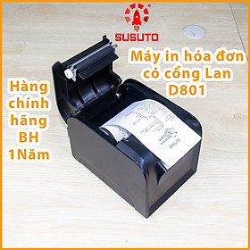 Mua Máy in hóa đơn nhiệt in qua mạng LAN khổ 80mm hàng chính hãng GP-D801