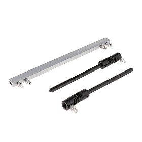 12.2 Inch Double Drum Pedal Link Bar Pedal Driveshaft Rod DIY Accessories