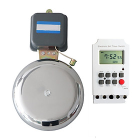 Mua Bộ Chuông Kèm Công Tắc Thời Gian Báo Giờ Trường Học CD2