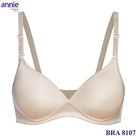 Áo Ngực annie Cao Cấp Không Gọng annie bra 8107 mút mỏng mềm mịn, ôm ngực, nâng ngực, thoáng mát, thoải mái, không cộm