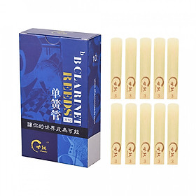 Lưỡi Gà Gỗ Cho Kèn Bb Clarinet (10 Cái)