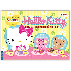 Sách Hello Kitty - Kitty Mi Nhon Thích Đồ Ăn Ngon (3-8 Tuổi)