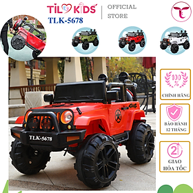 Xe oto điện trẻ em, xe điện cho bé TILO KIDS TLK-5678 kiểu dáng địa hình