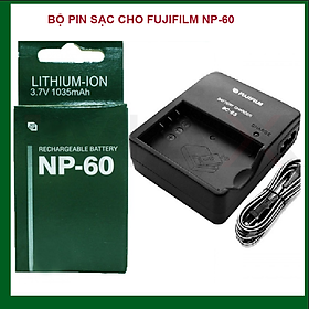 Mua BỘ PIN SẠC CHO FUJIFILM NP-60