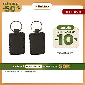 Combo Bộ 2 Móc Khóa Da Bò Thật Handmade Galaxy Store Móc Chìa Khóa Xe GMK02