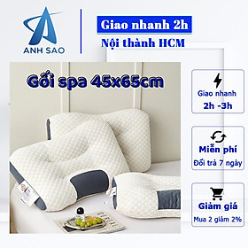 1 Gối công thái học A giảm đau mỏi vai gáy 45x65cm