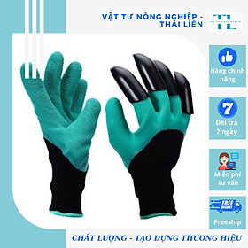 Mua Găng tay làm vườn có móng vuốt chuyên dụng - Độ bền cao  chống thấm nước  dễdàng đào xới đất  Co giãn đàn hồi rất êm ái