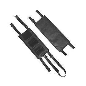 2Pcs  Pole Holder Portable Wear Resistant for Ship Wagons